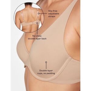 ThirdLove 24/7 Classic Second Skin Unlined Bra in Taupe 42D